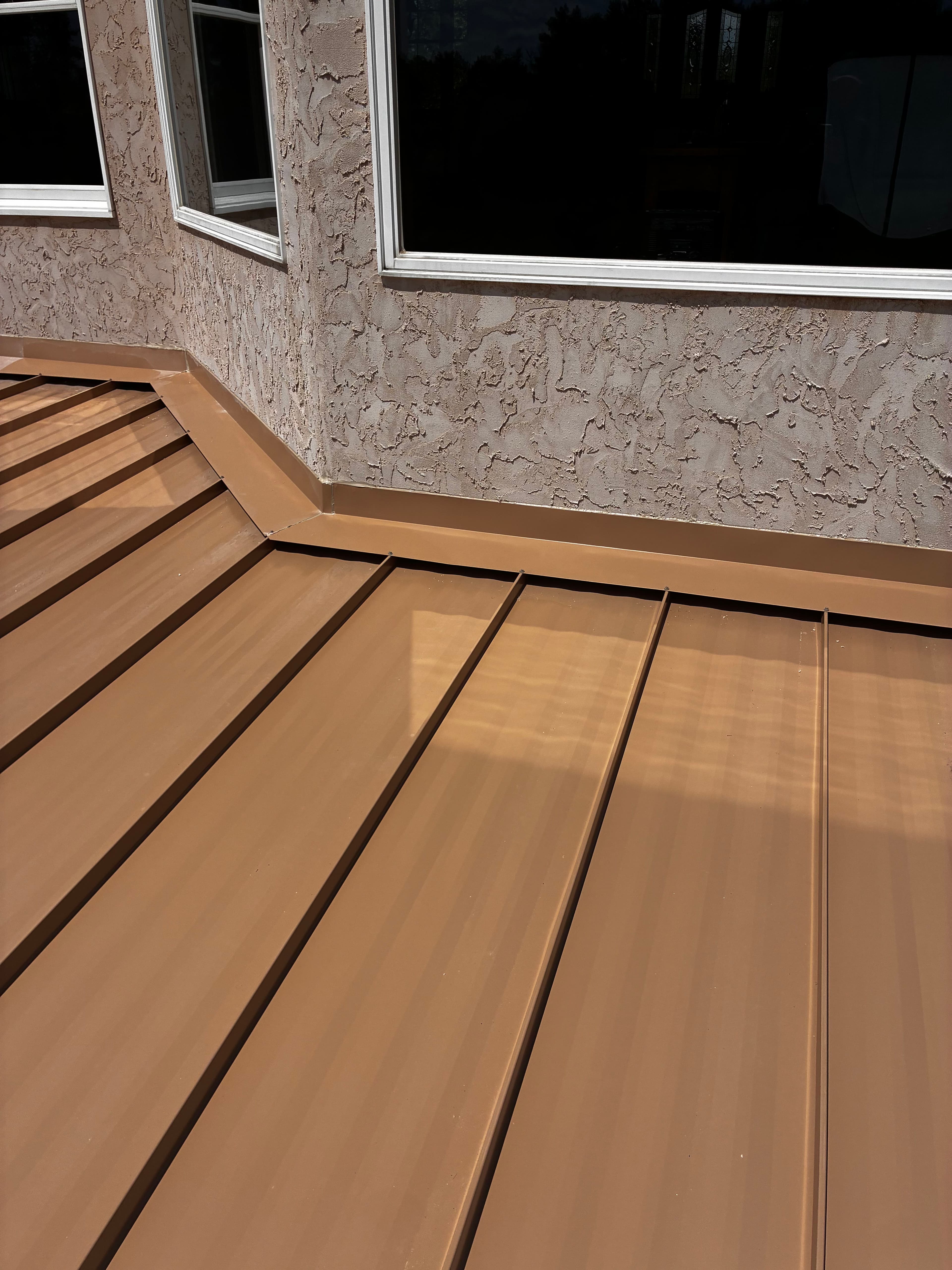 Project Low-Pitch Steel Panel Roof Done Clean and Built to Last image