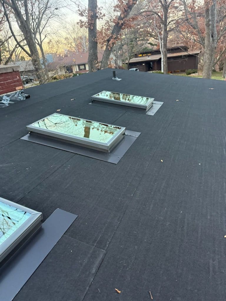 Gallery photos for Brightening Homes with Modified Bitumen and Skylights: Image #1