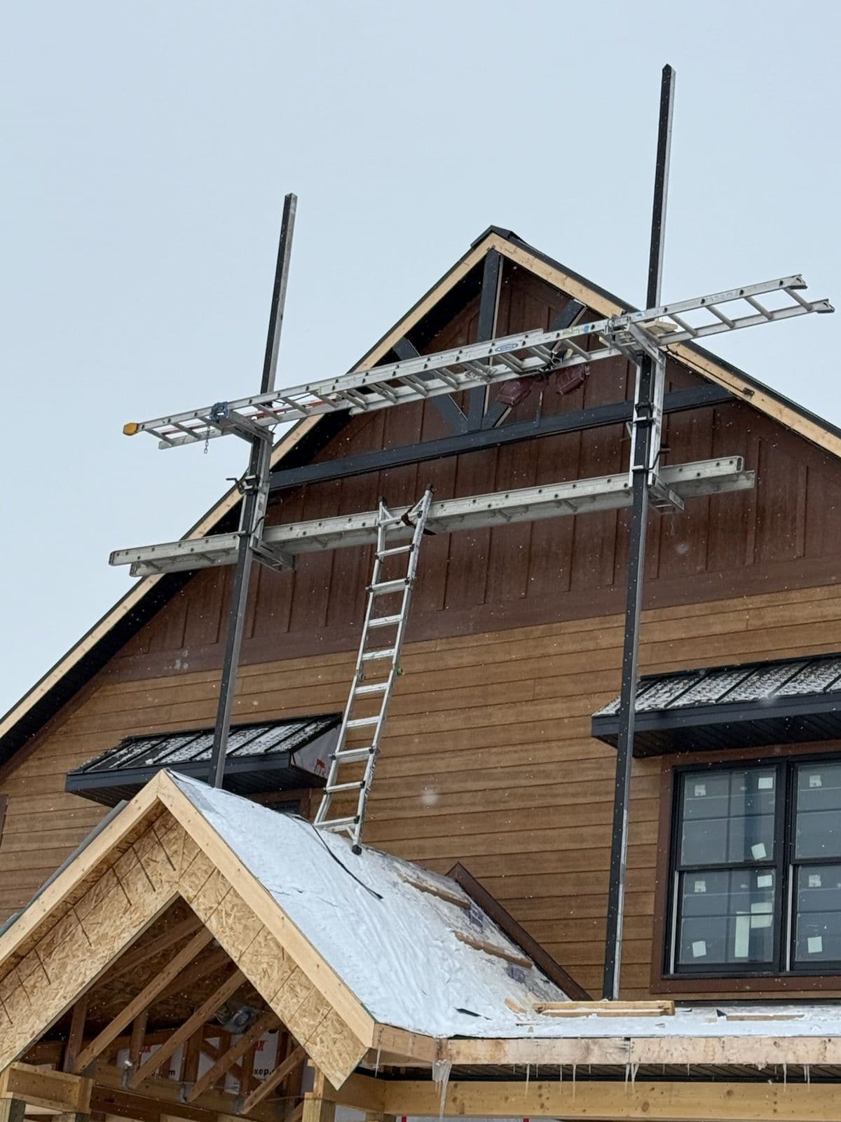 Project Sleek Roof Installation Amidst Winter in Prior Lake image