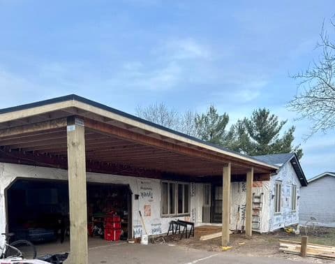 Project Roof Extension in West St. Paul image